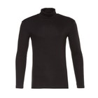 Водолазка мужская MINAKU: Basic line MAN, размер 54, чёрная - Фото 6