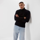 Водолазка мужская MINAKU: Basic line MAN, размер 56, чёрная - Фото 5