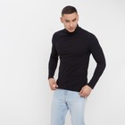 Водолазка мужская MINAKU: Basic line MAN, размер 44, чёрная - Фото 4