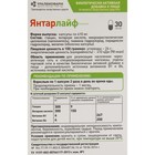 Янтарлайф, янтарная кислота с витаминами B1 и B6, 30 капсул - фото 21787946