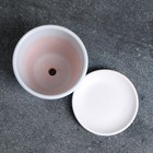 Горшок цветочный "Лента" серый крокус №1, 0,7 л 9281183