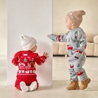 Костюм детский вязаный: джемпер, брюки, «Крошка Я» Xmas, рост 74-80 см - Фото 2