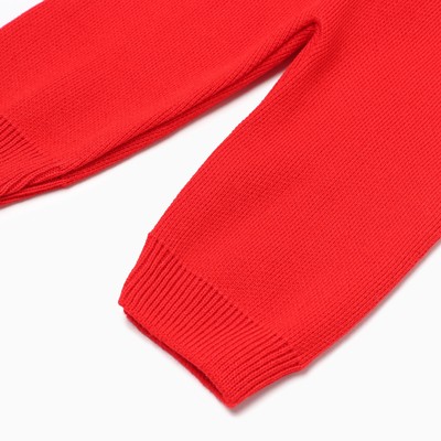 Костюм детский (джемпер, штаны) вязаный «Крошка Я» Xmas, рост 98-104 см