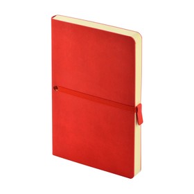 Ежедневник недатированный А5, 136 листов TOKYO, обложка искусственная кожа, блок 70 г/м2, красный