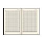 Ежедневник недатированный А5, 136 листов MADRID, обложка искусственная кожа, ляссе, блок 70 г/м2, серый - Фото 2