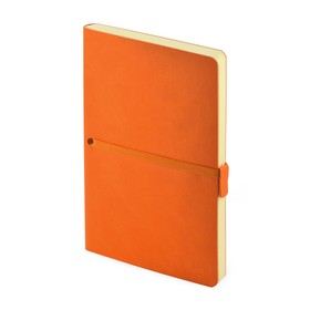 Ежедневник недатированный А5, 136 листов TOKYO, обложка искусственная кожа, блок 70 г/м2, оранжевый