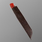 Нож Пчак Шархон - Большой, эбонит, сухма, гарда мельхиор. ШХ-15 (17-19 см) - Фото 3