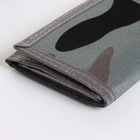 Кошелёк на липучке, серый - Фото 5