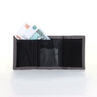 Кошелёк на липучке, серый - Фото 8