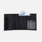 Кошелёк на липучке, цвет чёрный - Фото 4