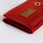 Кошелёк на липучке, красный - Фото 5