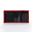 Кошелёк на липучке, красный - Фото 7