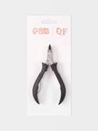 Кусачки маникюрные для кутикулы, 10 см, длина лезвия-10 мм, чёрные, серебристые - Фото 5