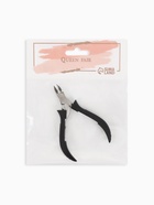 Кусачки маникюрные для кутикулы, 10 см, длина лезвия-10 мм, чёрные, серебристые - фото 60918486