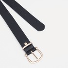 Ремень, ширина 3,5 см, винт, цвет чёрный 9285646