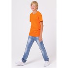 Футболка для мальчика, рост 116 см, цвет оранжевый - Фото 4
