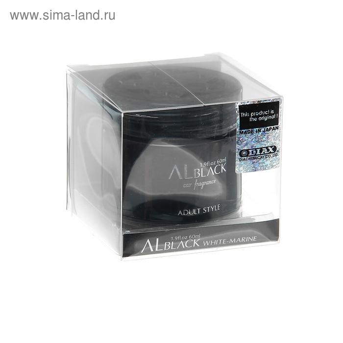 Ароматизатор воздуха на гелевой основе DIAX AL BLACK "WHITE MARINE" - Фото 1