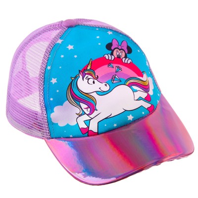 Кепка детская с сеткой, размер 52-56, Минни Маус