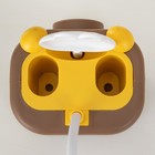 Настольная лампа с точилкой "Котенок" LED 3Вт USB шоколадный 9,1х8,1х20 см RISALUX - фото 22974354