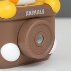 Настольная лампа с точилкой "Котенок" LED 3Вт USB шоколадный 9,1х8,1х20 см RISALUX - фото 22974352