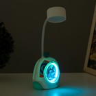 Настольная лампа "Собачка" LED 3Вт USB белый 7х8х28 см RISALUX - Фото 5