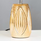 Настольная лампа Шелдон E14 40Вт золото 20х20х33 см RISALUX - Фото 5