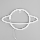 Ночник Сатурн LED от батареек 3АА 30х2х17,5 см RISALUX - фото 42131515