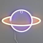 Ночник Сатурн LED от батареек 3АА 30х2х17,5 см RISALUX - фото 320682289