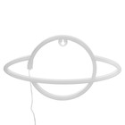 Ночник Сатурн LED от батареек 3АА 30х2х17,5 см RISALUX - фото 42131523