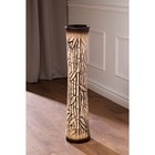 Ваза керамическая "Виола", напольная, бамбук, коричневая, 76 см - Фото 1