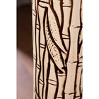 Ваза керамическая "Виола", напольная, бамбук, коричневая, 76 см - Фото 4