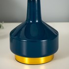 Настольная лампа Берта E14 40Вт синий 14х14х30,5 см RISALUX - Фото 4
