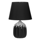 Настольная лампа Ариадна E14 40Вт черный 22х22х33 см RISALUX 7858335