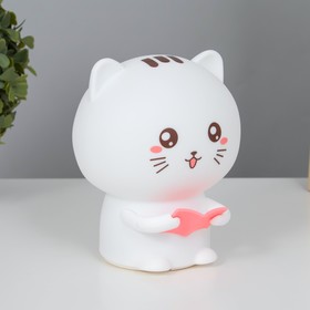 Ночник-мякиш 'Котенок' LED от USB 12х10х16,3 см