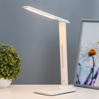 Настольная лампа «Лайт» LED 6 Вт 3000-6000К USB АКБ белый 12×17×33 см RISALUX - Фото 2