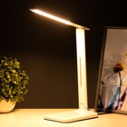Настольная лампа «Лайт» LED 6 Вт 3000-6000К USB АКБ белый 12×17×33 см RISALUX - Фото 5