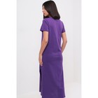 Платье женское, размер 50, цвет фиолетовый - Фото 5