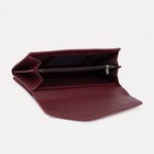 Кошелёк женский на магнитах, цвет бордовый 9278310