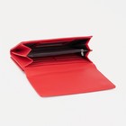 Кошелёк женский на магнитах, цвет красный 9278318