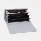 Кошелёк женский на магнитах, цвет серый - фото 61890566