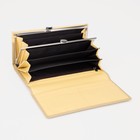 Кошелёк женский на магнитах, цвет жёлтый - фото 21789597