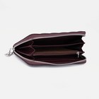 Кошелёк женский на молнии, цвет бордовый 9278365