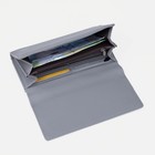 Кошелёк женский на магнитах, цвет серый 9285386