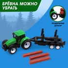Трактор инерционный «Фермер», с прицепом - Фото 3