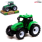 Трактор инерционный «Фермер», цвет зелёный - Фото 1