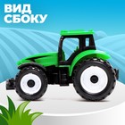 Трактор инерционный «Фермер», цвет зелёный - Фото 3