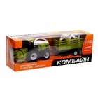 Комбайн инерционный «Фермер», с прицепом - Фото 6