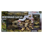 Парковка «Военная база» с машинками - фото 109460295