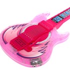 Музыкальная гитара, звук, свет, цвет розовый - Фото 3