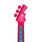 Музыкальная гитара, звук, свет, цвет розовый - Фото 5